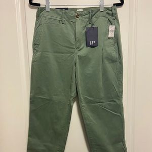 GAP High Rise Straight Khaki